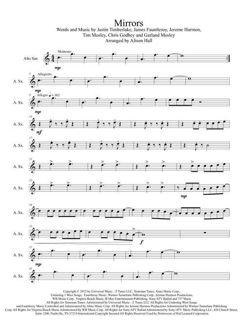Mirrors (Arr. Alison Hall) - Justin Timberlake (Woodwind Ensemble)