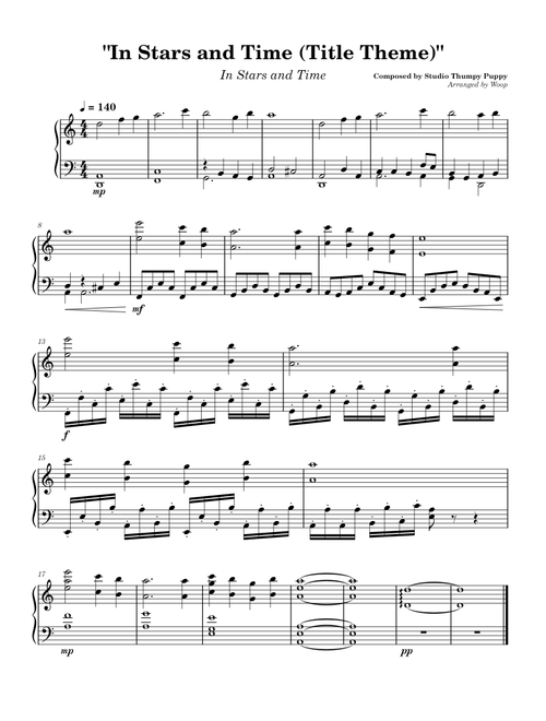 In Stars and Time (Title Theme) – In Stars and Time
