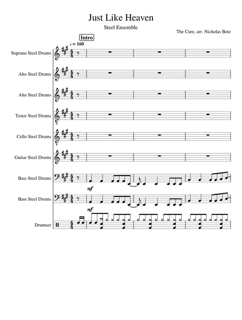 Just Like Heaven (Steel Ensemble)