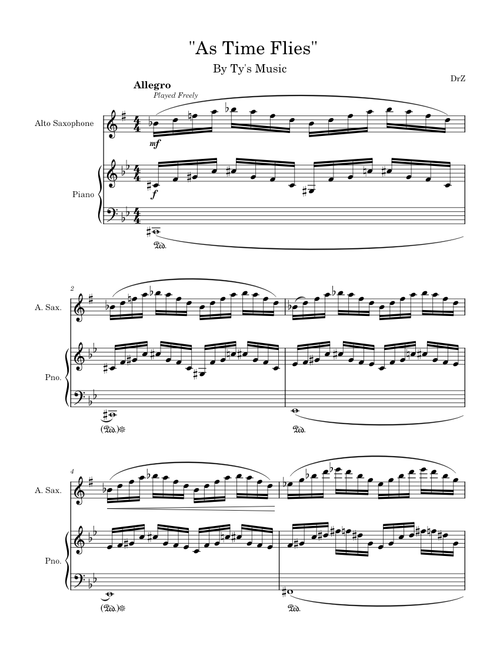 As time flies, cover