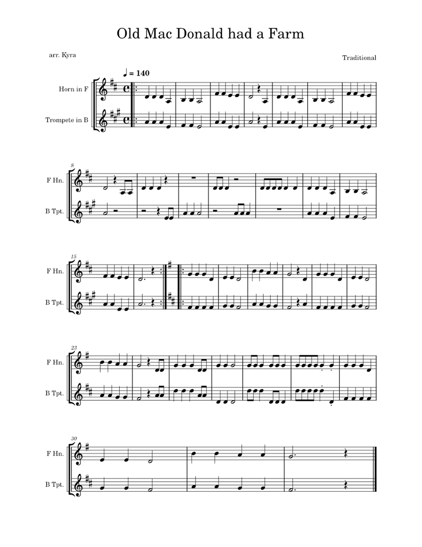 Mcdonald trumpet top