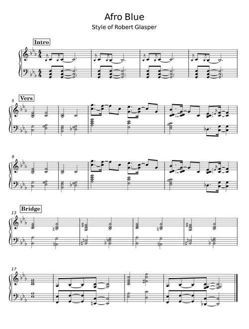 Afro Blue - Robert Glasper