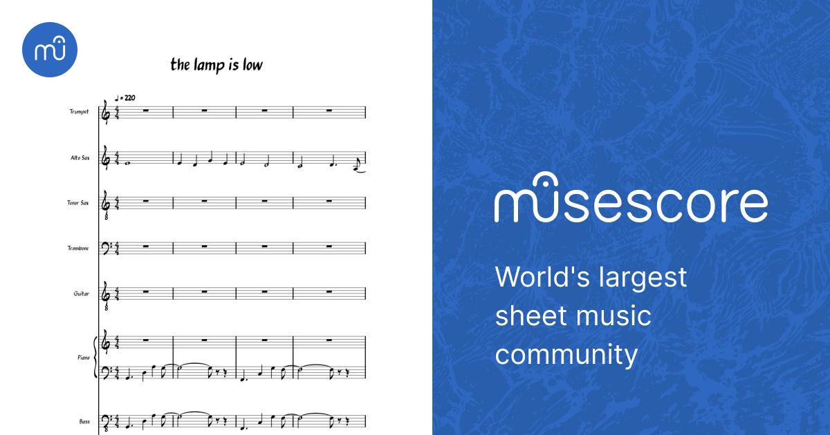 lamp 楽譜 恋人へ (For Lovers) – ランプ (Lamp) Sheet Music for Piano