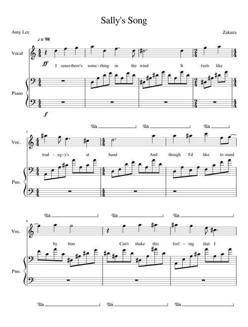 Amy Lee - Sally's Song