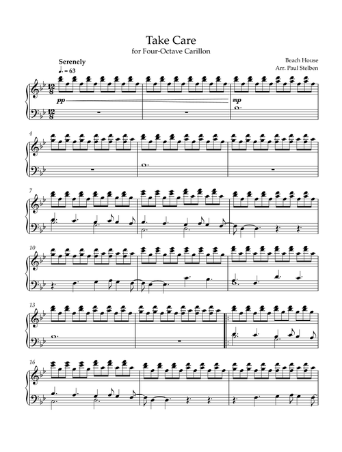Take Care (Arr. Paul Stelben) - Beach House (Instrumental Solo)