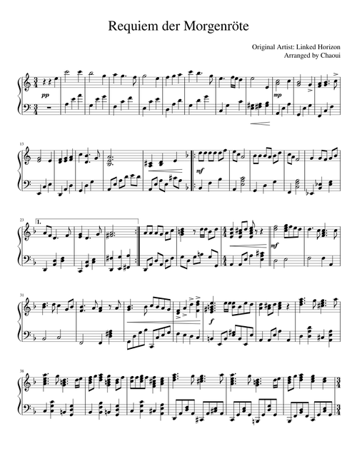 Requiem der Morgenröte