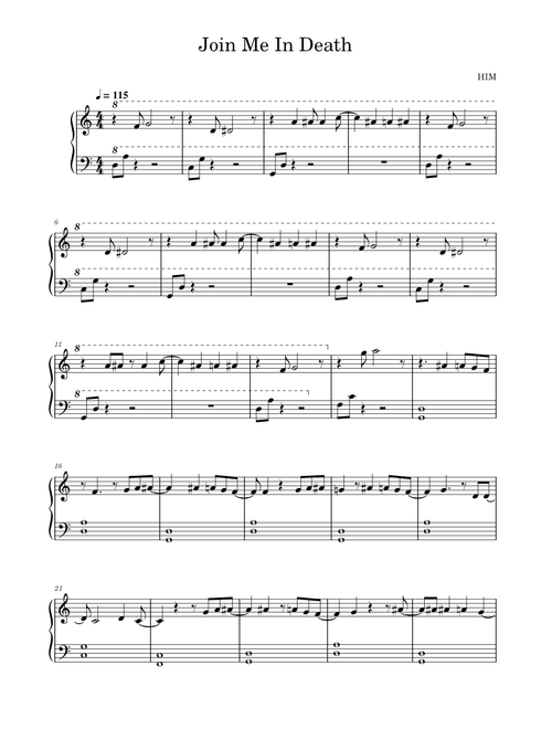 Join me in death – HIM