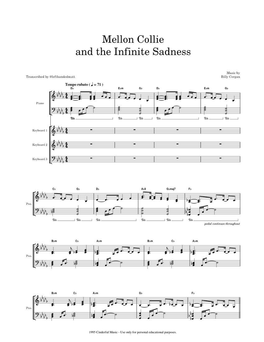 Mellon Collie And The Infinite Sadness - The Smashing Pumpkins