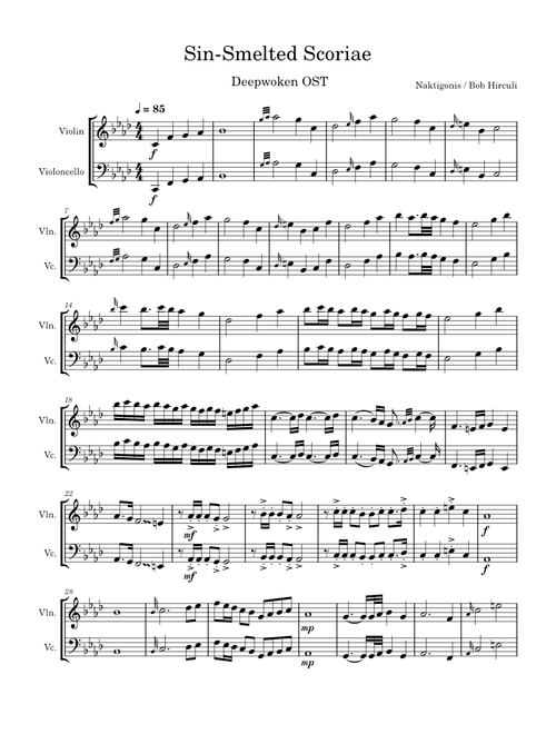 Sin Smelted Scoriae – Naktigonis