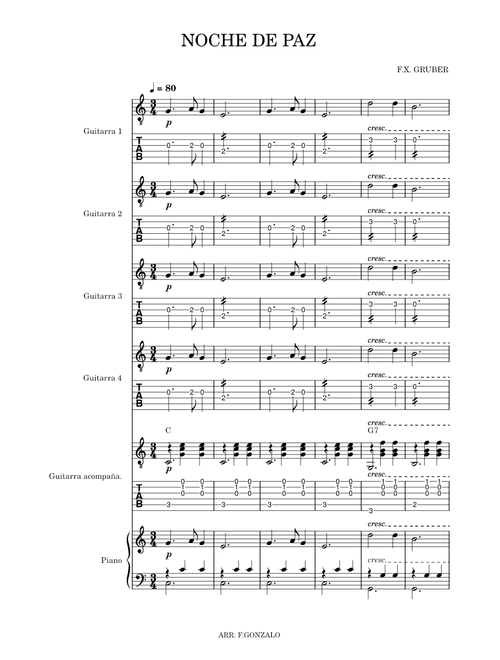 Noche de paz – Villancicos