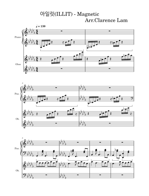 아일릿(ILLIT) - Magnetic (Flute And Piano Duet)