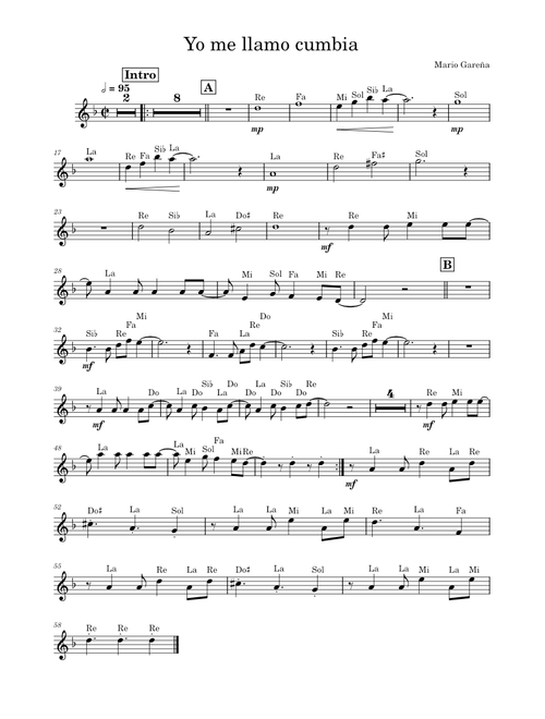 Yo me llamo cumbia – Violín