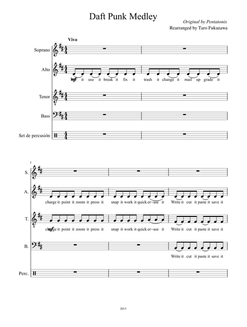 Daft Punk Medley Pentatonix