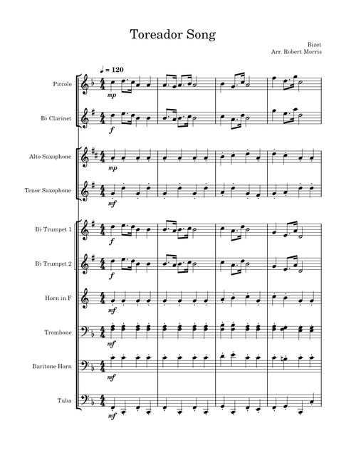 Toreador Song