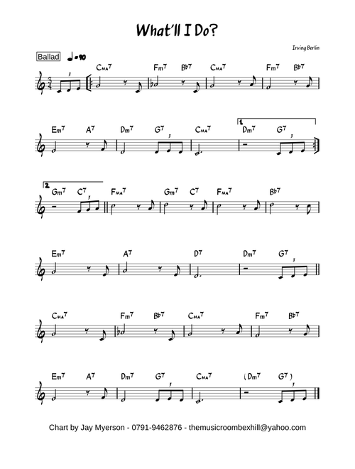 What'll I Do – Irving Berlin