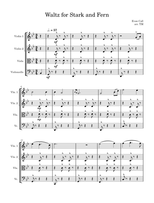 Waltz for Stark and Fern