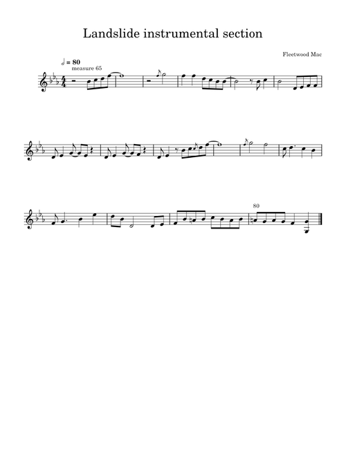 Landslide instrumental
