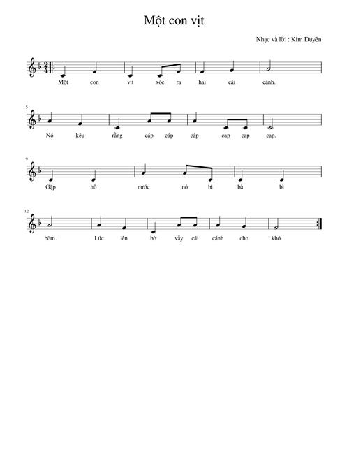 Một con vịt