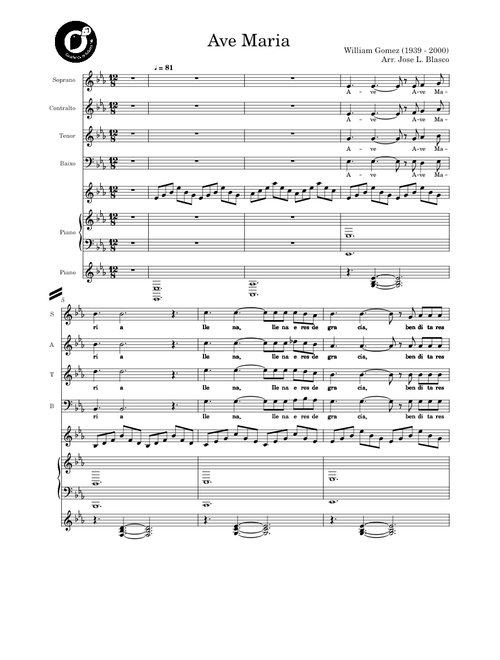 Ave Maria  – William Gomez
