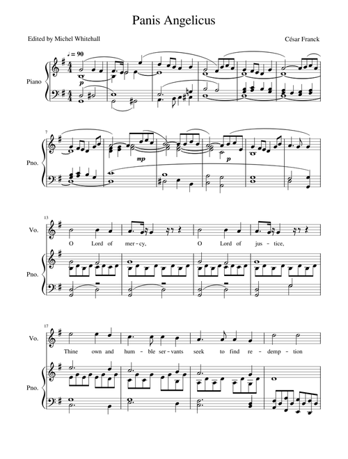 Panis Angelicus in G Major