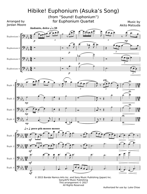 Hibike! Euphonium - Akito Matsuda