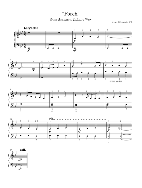 Porch – Alan Silvestri