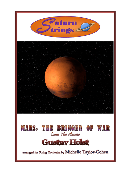 Mars, Bringer of War - from The Planets (Arr. Michelle Taylor-Cohen) - Gustav Holst (Orchestra)