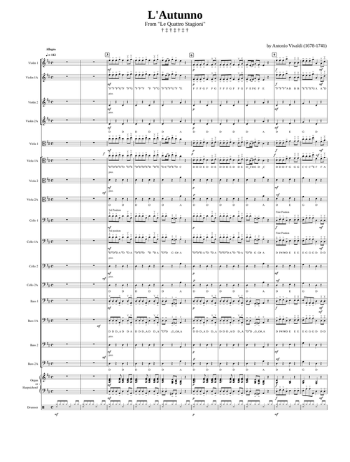 Opening Theme from "Autumn" (L'autunno) – Antonio Vivaldi