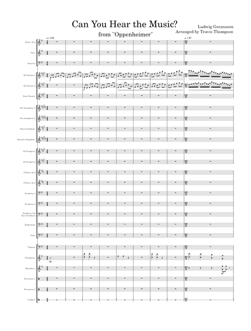 Can You Hear The Music – Ludwig Göransson (from Oppenheimer)