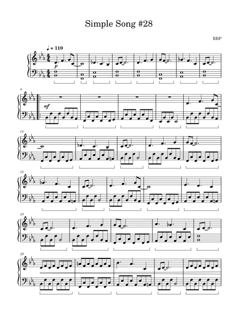 Simple Song #28