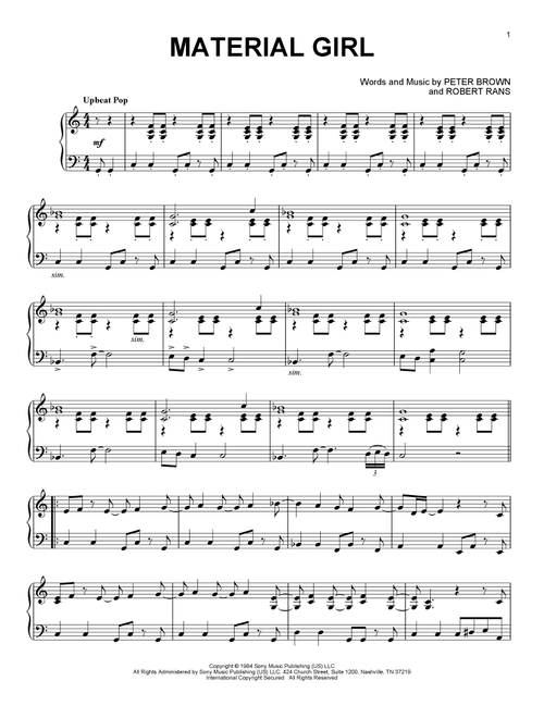 Material Girl (from the Netflix series Bridgerton) - Kris Bowers, Madonna (Piano Solo)