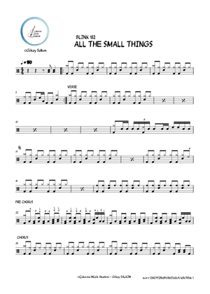 All The Small Things - blink-182 Sheet Music for Piano (Solo