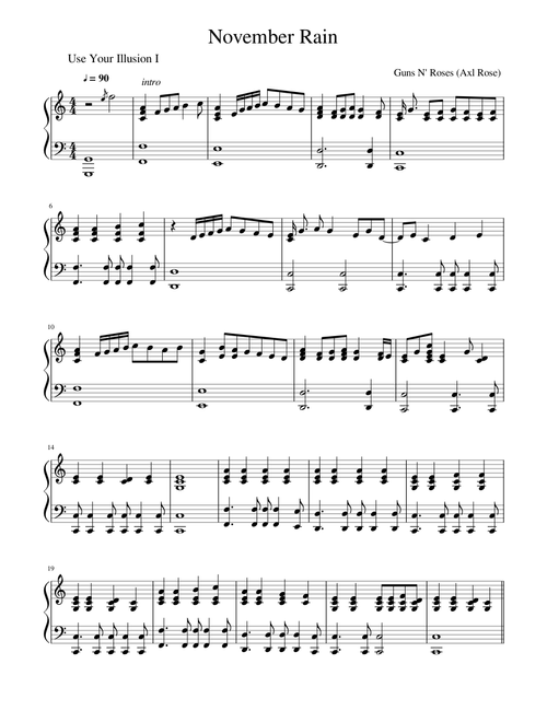 November Rain