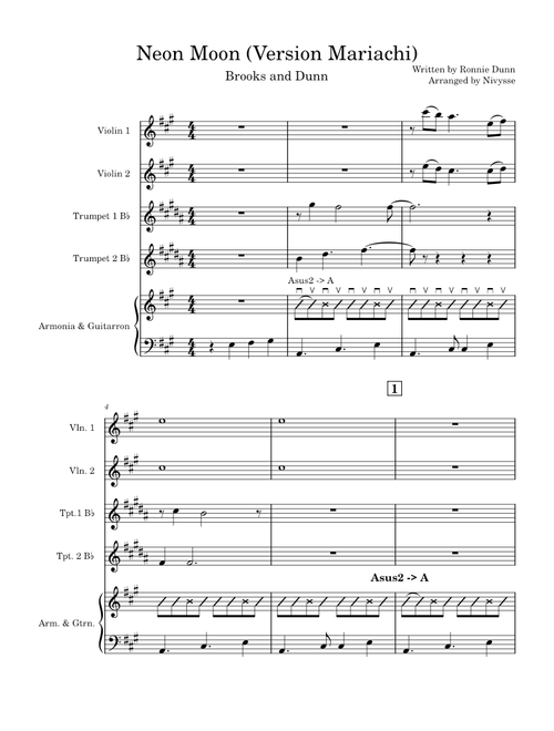 Neon Moon (Version Mariachi)