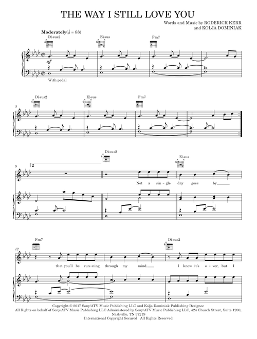 The Way I Still Love You - Reynard Silva (Piano-Vocal-Guitar)
