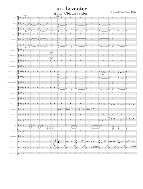 Levanter (바람) by Stray Kids // Concert Band