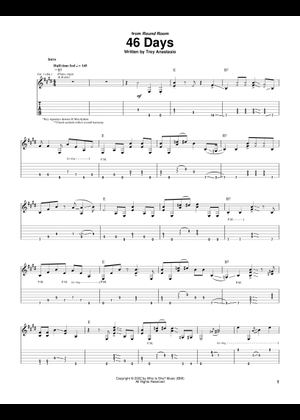 Play Official version of Ghost Sheet Music by Phish for Guitar