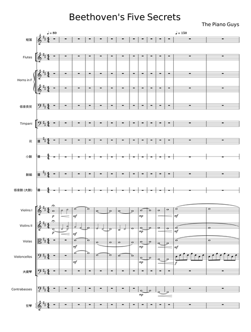 Beethoven's Five Secrets - The Piano Guys