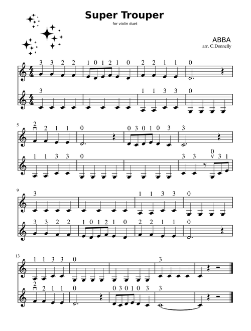 Super trouper – ABBA