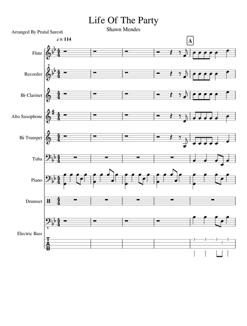Life Of The Party Arrangement