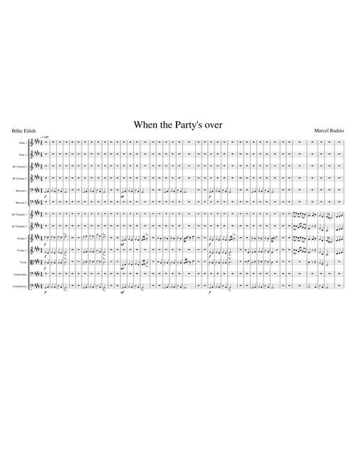 when the party's over - Billie Eilish (Orchestra)