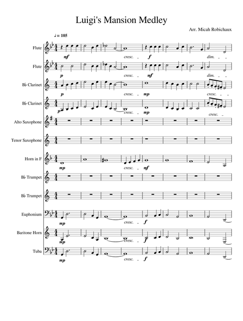 Luigi's Mansion Medley