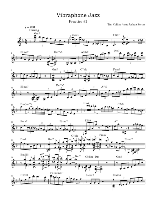 jdfoster1008 | Free sheet music | Download PDF or print on