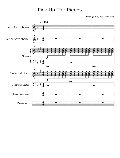 Pick Up The Pieces Band Cover