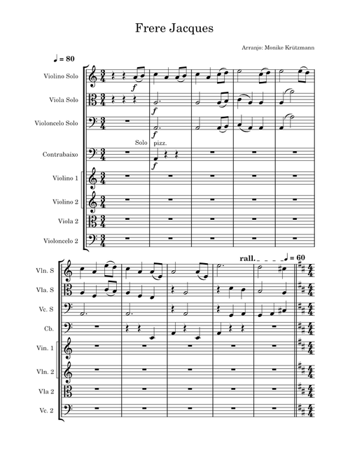 Frere Jacques - Orquestra