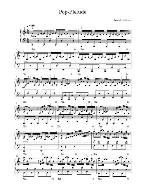 Pop-Plelude – Daniel Hellbach
