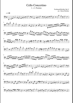 Concertino Op. 15 in D Major – Ferdinand Küchler Concertino Op 15