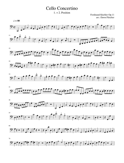 Cello Concertino