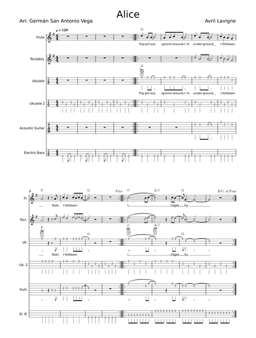 Alice – Avril Lavigne