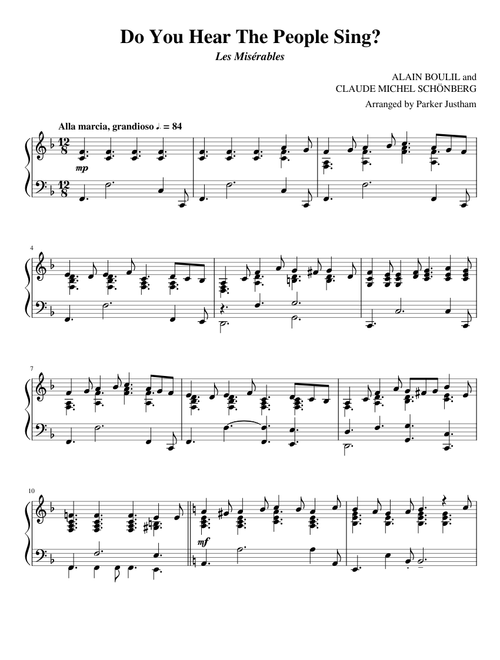 Do You Hear The People Sing?